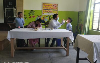 Healthy Smiles a Dental Check-up and Orientation Program for classes VI to VIII.